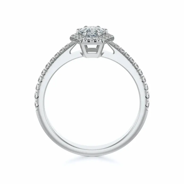 Pierścionek białe złoto z diamentami AJPZ_076